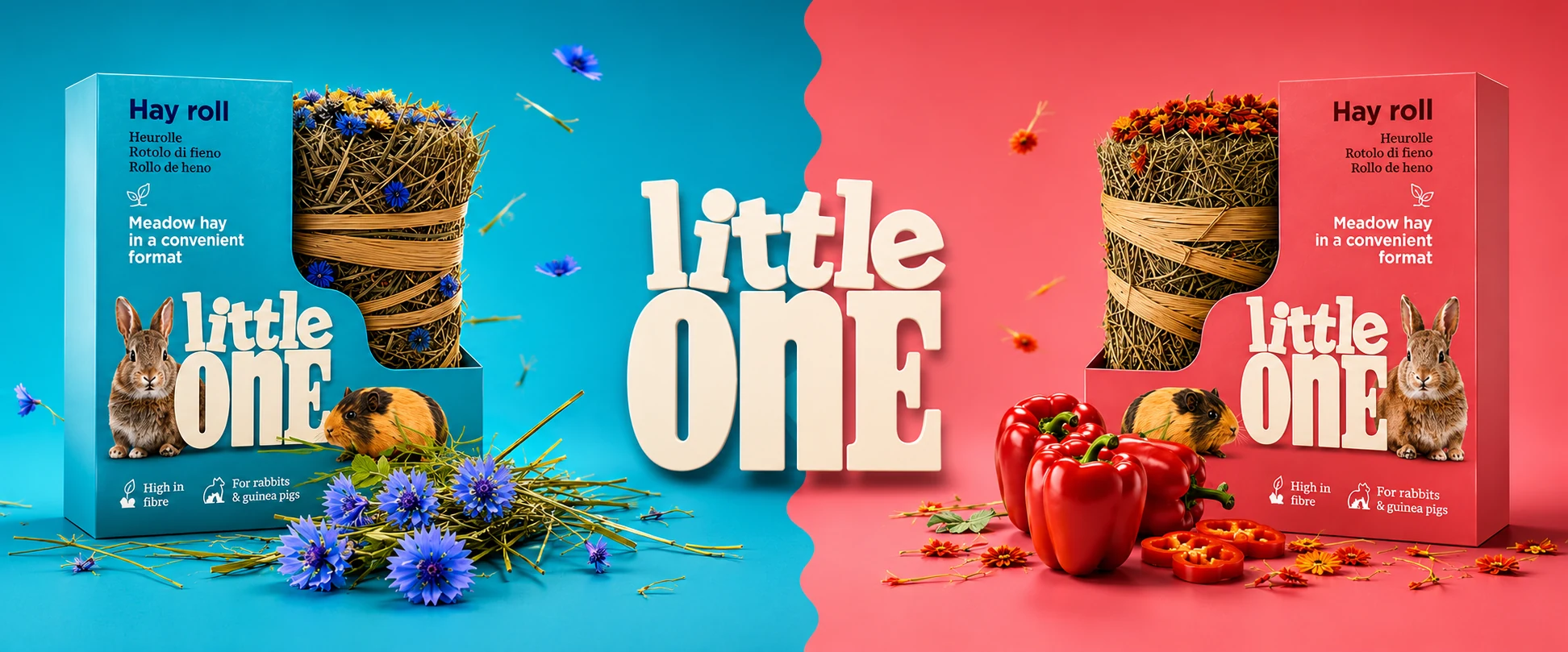 Little One — heyrúllur fyrir kanínur og naggrísi